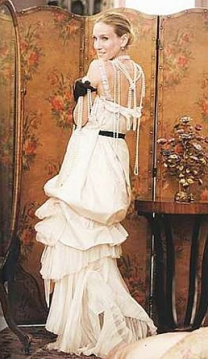 vintage wedding dress 1920s - sarah jessica parker vintage wedding dress.jpg
